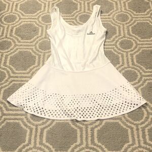 Adidas Stella McCartney Barricade Tennis Dress Size Small White Stretch